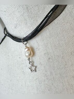 🖤Dainty Baroque Freshwater Pearl Pendant Necklace